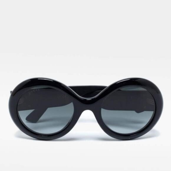 Authentic New Gucci Black GG0101S Round Gradient Sunglasses main image 16